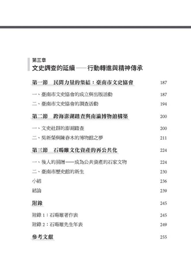 成為臺南:府城文史活字典石暘睢