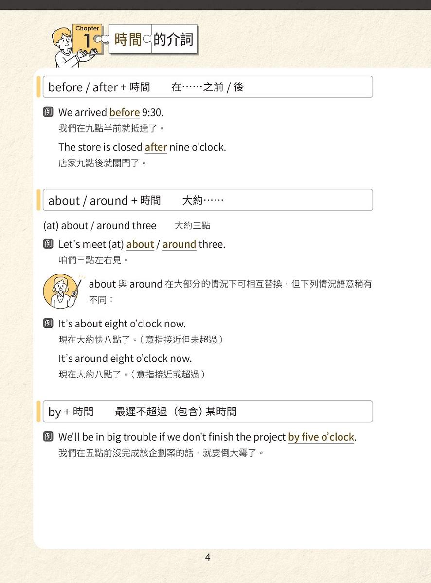 賴世雄圖解英文介詞