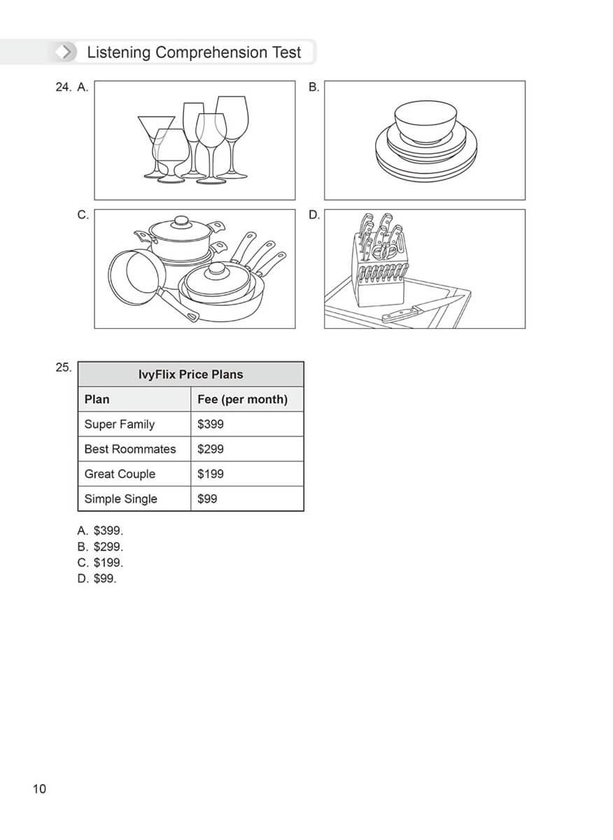 準!GEPT新制全民英檢中級初試10回致勝模擬試題+翻譯解答本(聽力&閱讀)-試題本+翻譯解答本+ QR Code線上音檔