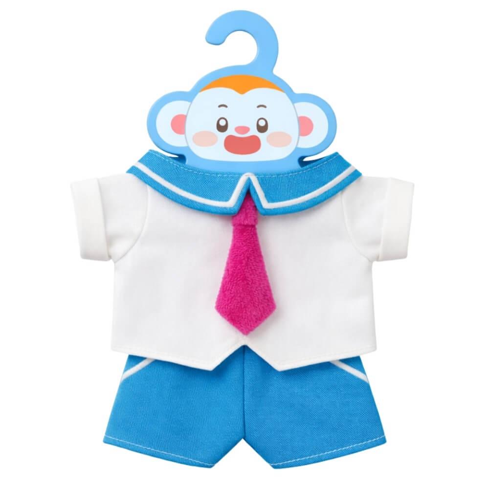 樂樂小宇宙玩偶變裝派對-學院風制服(水手藍)