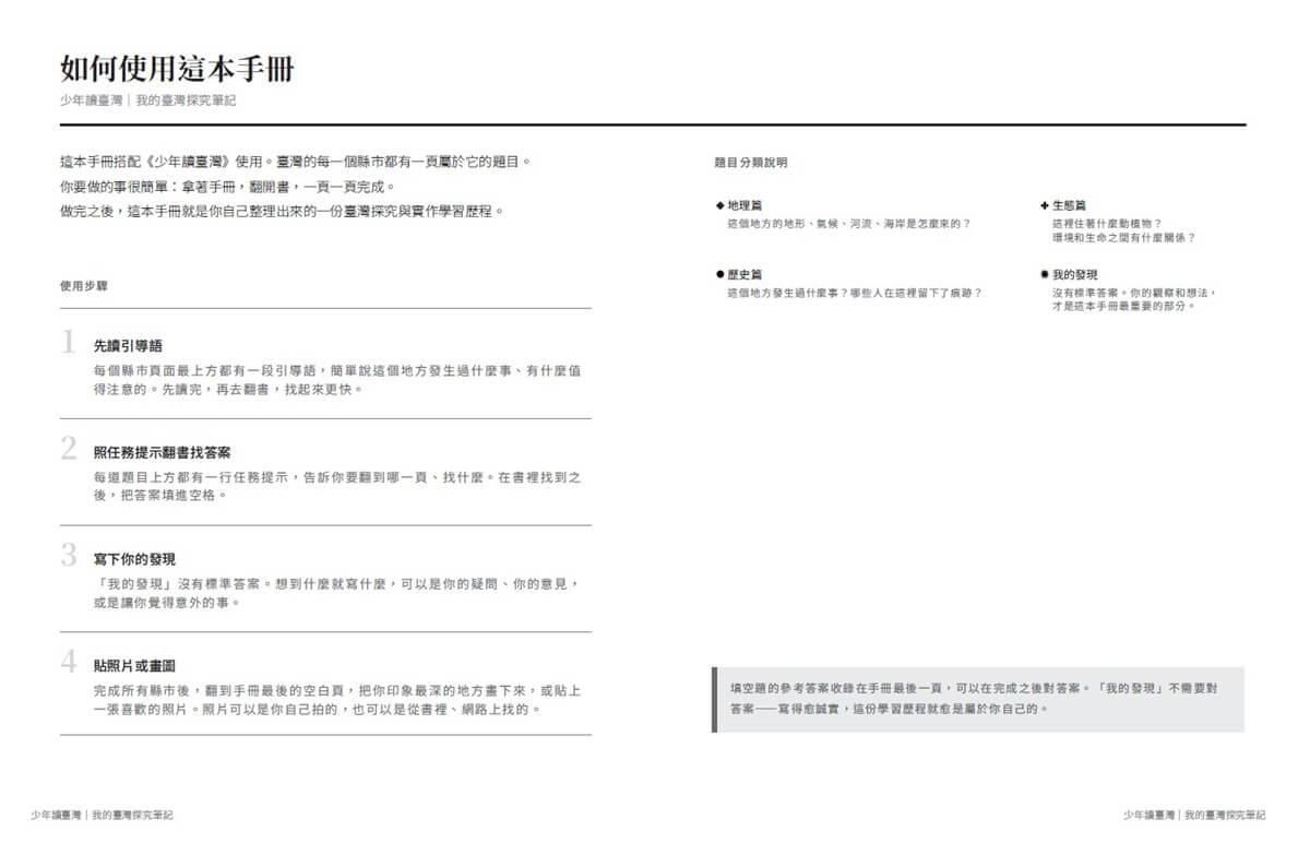 少年讀臺灣:認識歷史、地理、生態及文化(全套4冊,隨書贈《我的臺灣探究筆記》,貼合108課綱的跨領域學習筆記)