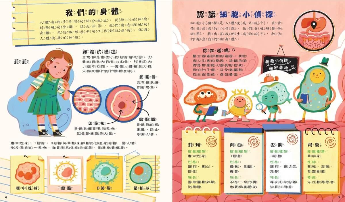 細胞小偵探:誰害菲菲肚子痛?