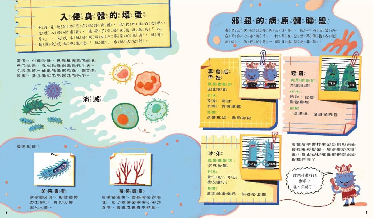 細胞小偵探:誰害菲菲肚子痛?