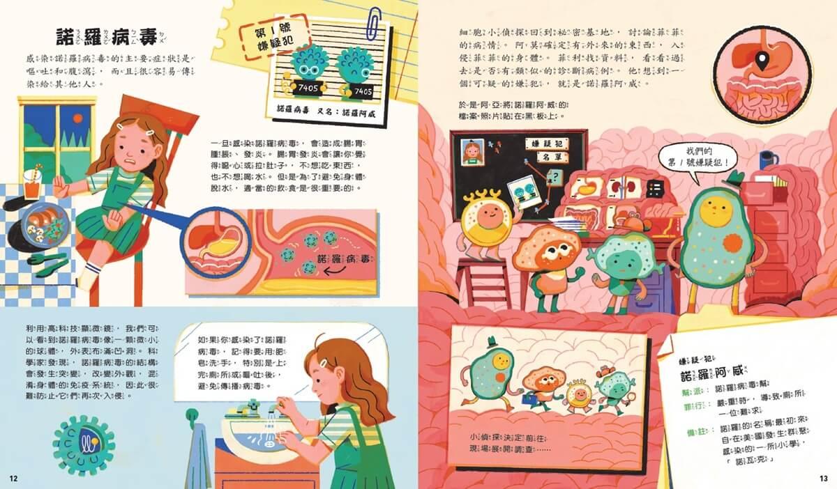 細胞小偵探:誰害菲菲肚子痛?